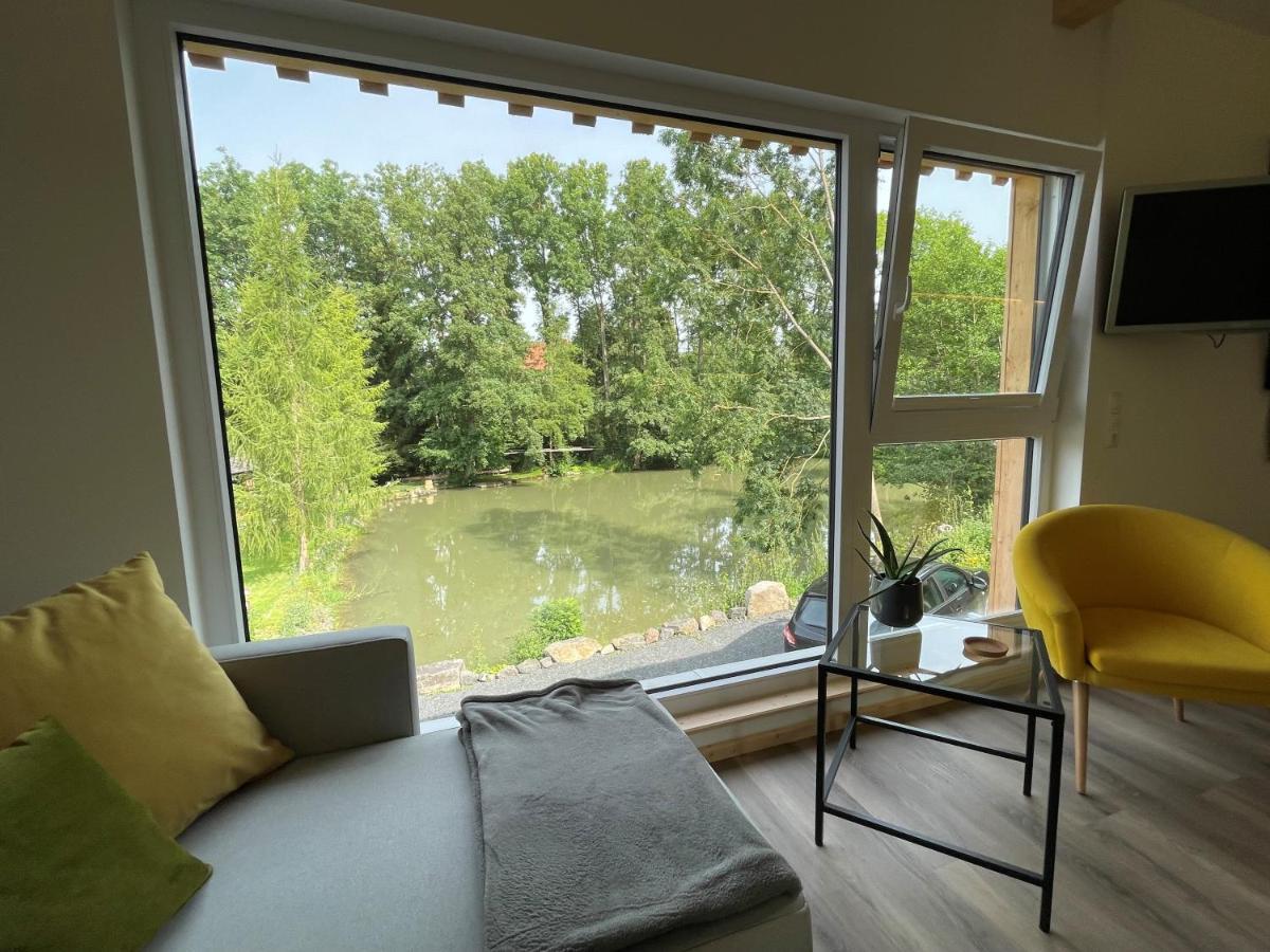 Ferienwohnung Panorama Teichblick Heldritt Εξωτερικό φωτογραφία